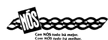 Imagen de NOS CON NOS TODO IRA MEJOR. COM NOS TUDO IRA MELHOR