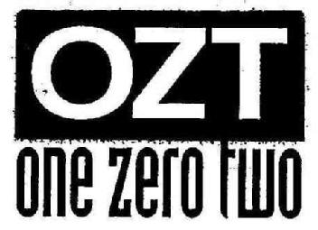 Imagen de OZT ONE ZERO TWO