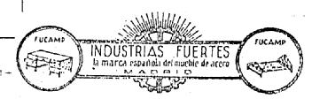 Imagen de INDUSTRIAS FUERTES FUCAMP LA MARCA ESPAÑOLA DEL MUEBLE DE ACERO