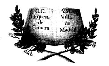 Imagen de O.C. ORQUESTA DE CAMARA V.M. VILLA DE MADRID
