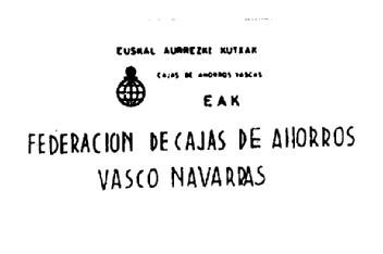 Imagen de EUSKAL AURREZKI KUTXAK EAK FEDERACION DE CAJAS DE AHORROS VASCO NAVARRAS