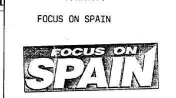 Imagen de FOCUS ON SPAIN