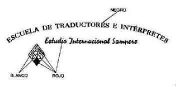 Imagen de ESCUELA DE TRADUCTORES E INTERPRETES ESTUDIO INTERNACIONAL SAMPERE EIS FALLITURE HORA LABORANDO