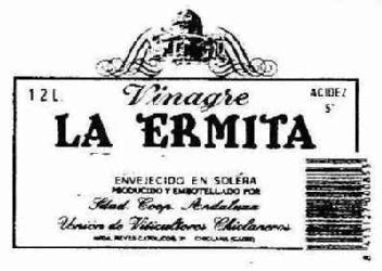 Imagen de VINAGRE LA ERMITA
