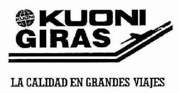 Imagen de KUONI KUONI GIRAS LA CALIDAD EN GRANDES VIAJES