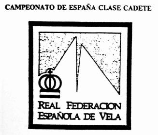 Imagen de CAMPEONATO DE ESPAÑA CLASE CADETE REAL FEDERACION ESPAÑOLA DE VELA
