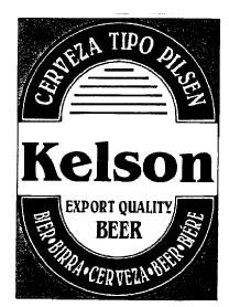Imagen de KELSON CERVEZA TIPO PILSEN EXPORT QUALITY BEER BIER.BIRRA.CERVEZA.BEER.BIERE