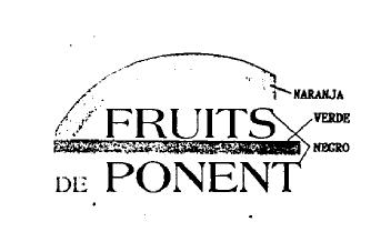 Imagen de FRUITS DE PONENT