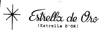 Imagen de ESTRELLA DE ORO (ESTRELLA D'OR)
