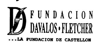 Imagen de DF FUNDACION DAVALOS FLETCHER... LA FUNDACION DE CASTELLON