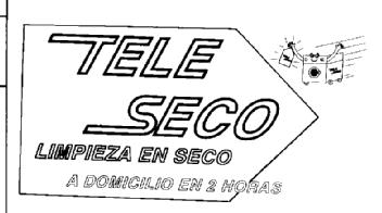 Imagen de TELE SECO LIMPIEZA EN SECO A DOMICILIO EN 2 HORAS