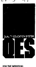 Imagen de QUALITY EDUCATION SYSTEM QES FOR THE INDIVIDUAL