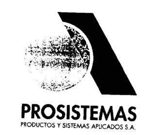 Imagen de PROSISTEMAS PRODUCTOS Y SISTEMAS APLICADOS S.A