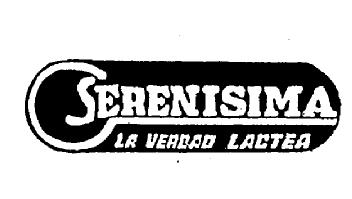 Imagen de SERENISIMA LA VERDAD LACTEA