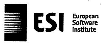 Imagen de ESI EUROPEAN SOFTWARE INSTITUTE