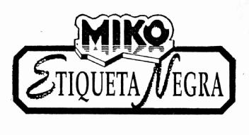 Imagen de MIKO ETIQUETA NEGRA
