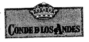 Imagen de CONDE DE LOS ANDES