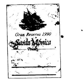 Imagen de GRAN RESERVA 1990 SANTA MONICA PENEDES