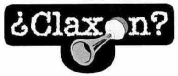 Imagen de ¿CLAXON?
