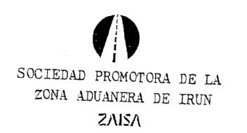 Imagen de SOCIEDAD PROMOTORA DE LA ZONA ADUANERA DE IRUN ZAISA