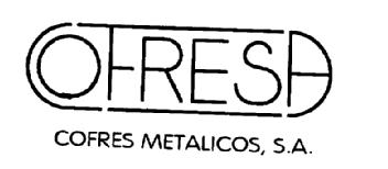 Imagen de COFRESA COFRES METALICOS, S.A