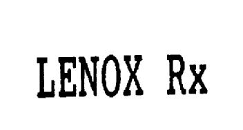 Imagen de LENOX RX