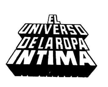 Imagen de EL UNIVERSO DE LA ROPA INTIMA