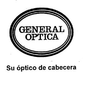 Imagen de GENERAL OPTICA SU OPTICO DE CABECERA