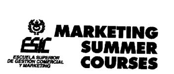 Imagen de ESIC ESCUELA SUPERIOR DE GESTION COMERCIAL Y MARKETING. MARKETING SUMMER COURSES