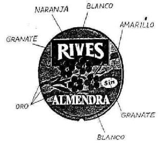 Imagen de RIVES ALMENDRA SIN
