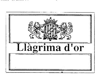 Imagen de LLAGRIMA D'OR