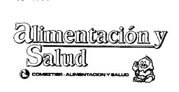 Imagen de ALIMENTACION Y SALUD COMEZTIER-ALIMENTACION Y SALUD