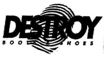 Imagen de DESTROY BOOTS & SHOES