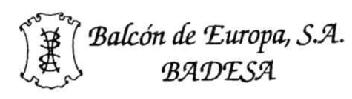 Imagen de BE BALCON DE EUROPA, S.A. BADESA