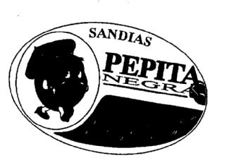Imagen de SANDIAS PEPITA NEGRA