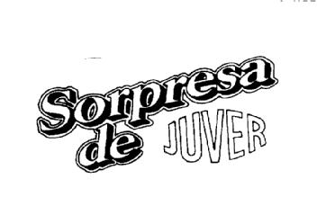 Imagen de SORPRESA DE JUVER