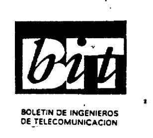 Imagen de BIT BOLETIN DE INGENIEROS DE TELECOMUNICACION