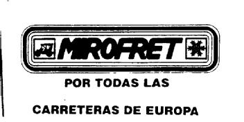 Imagen de MIROFRET POR TODAS LAS CARRETERAS DE EUROPA