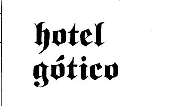 Imagen de HOTEL GOTICO