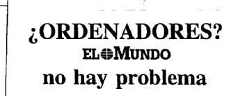 Imagen de ¿ORDENADORES? EL MUNDO. NO HAY PROBLEMA