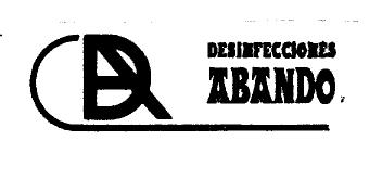 Imagen de DESINFECCIONES ABANDO