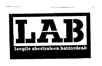 Imagen de LAB LANGILE ABERTZALEEN BATZORDEAK