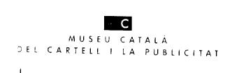Imagen de MC MUSEU CATALA DEL CARTELL I LA PUBLICITAT