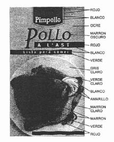 Imagen de PIMPOLLO POLLO A L\'AST LISTO PARA COMER