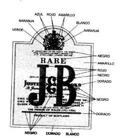 Imagen de RARE J&B JUSTERINI & BROOKS PRODUCT OF SCOTLAND