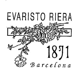 Imagen de EVARISTO RIERA. 1871 BARCELONA