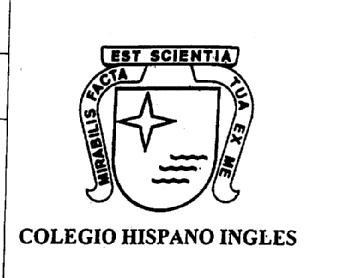 Imagen de COLEGIO HISPANO INGLES MIRABILIS FACTA EST SCIENCIA TUA EX ME