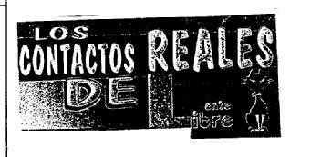 Imagen de LOS CONTACTOS REALES DE GENTE LIBRE