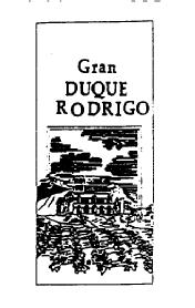 Imagen de GRAN DUQUE RODRIGO