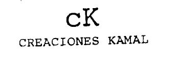 Imagen de CK CREACIONES KAMAL